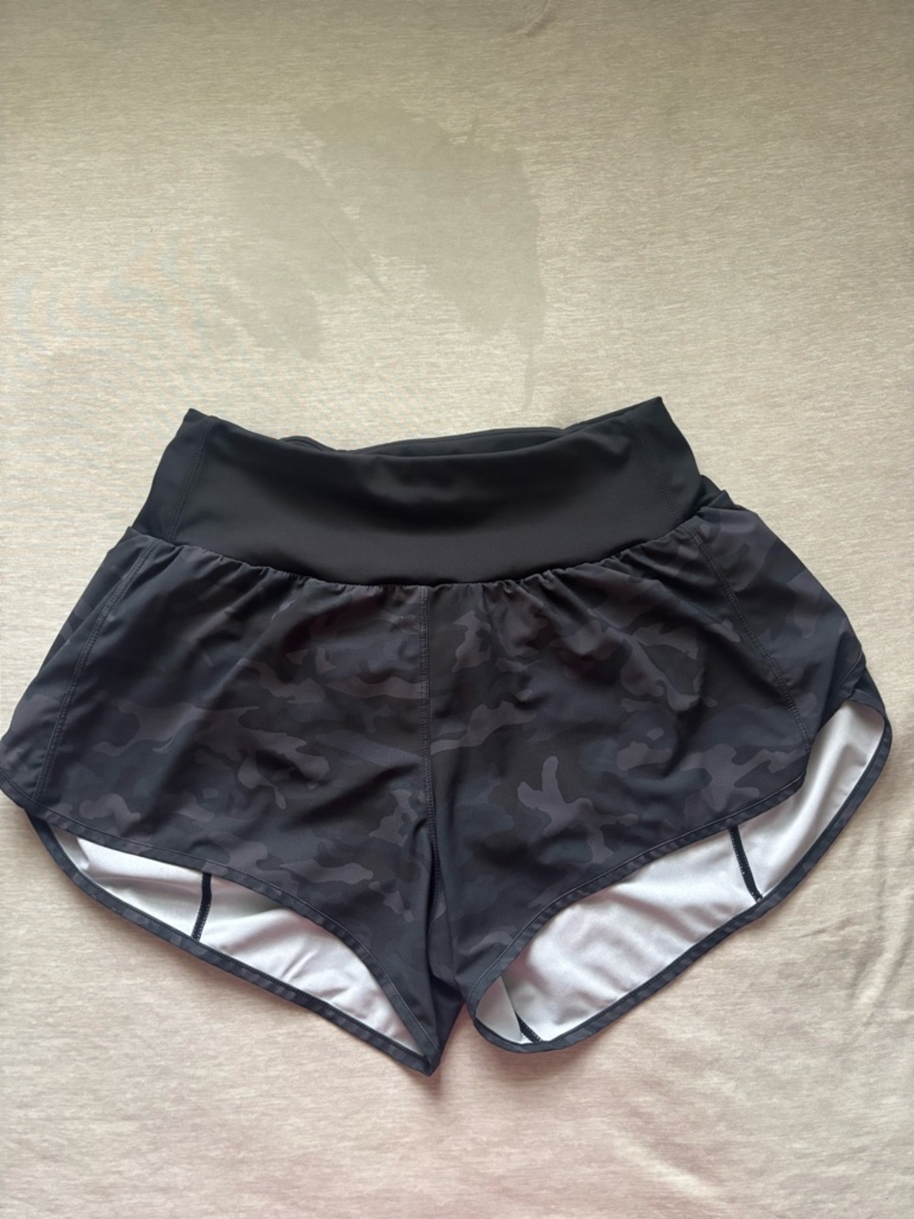 Black Camo Women’s Athletic Shorts
